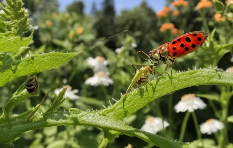 how to attract beneficial insects